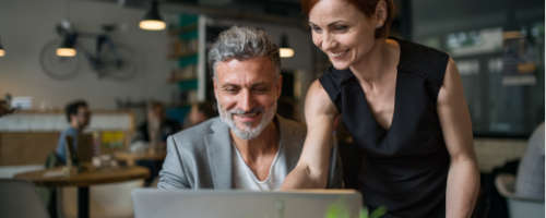 Smiling Business Team | Financial Information | Tiger Finance