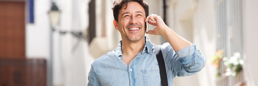 Talking to a broker on the phone | Financial Information | Tiger Finance
