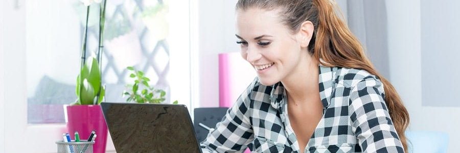 Happy woman applying for a truck loan for her business | Financial Information | Tiger Finance