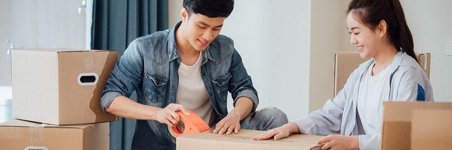 Couple moving into new home bought with a mortgage | Financial Information | Tiger Finance